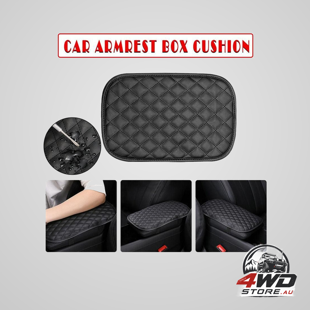 Universal car armrest cushion cover and centre console box pad protector