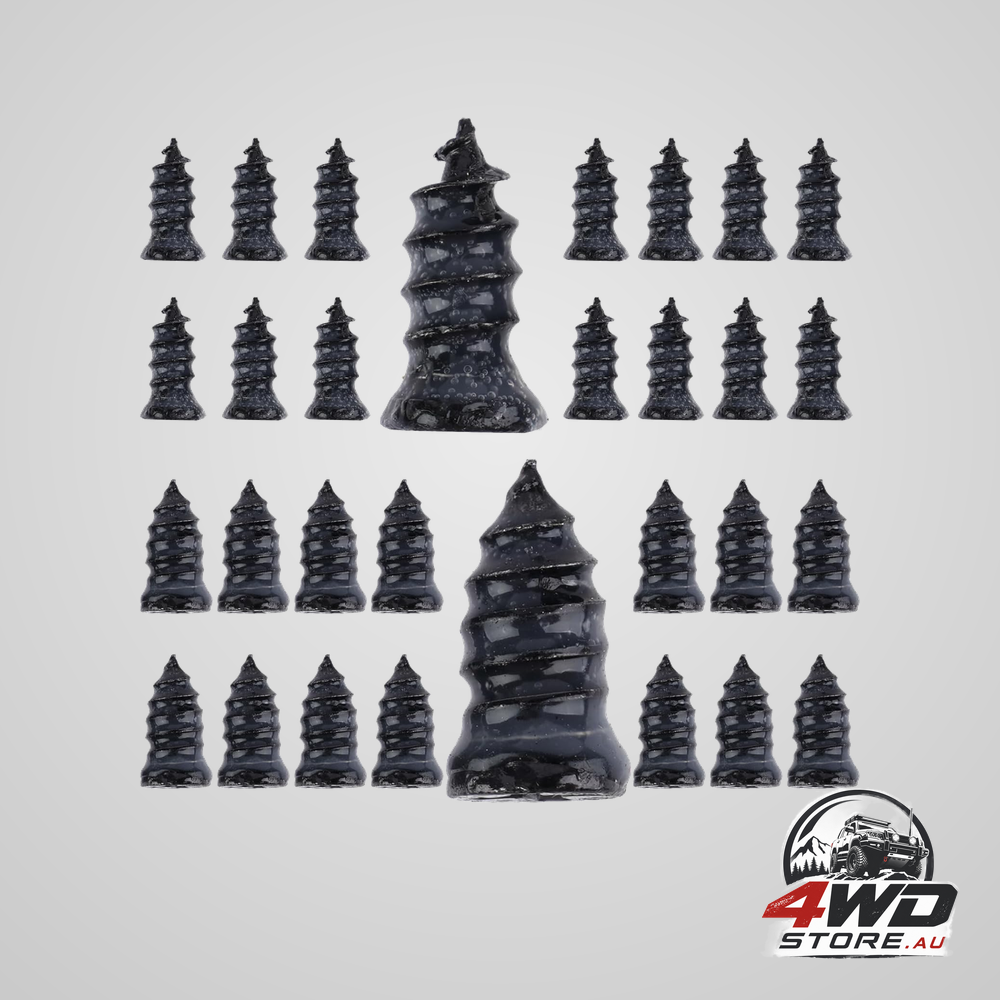 30 piece tyre repair screws, vacuum tyre plug kit with spiral rubber nails