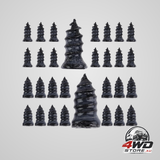 30 piece tyre repair screws, vacuum tyre plug kit with spiral rubber nails