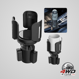 Adjustable car cup holder expander adapter fits 2.95 inch bottles or cups