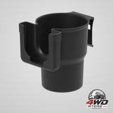 Car cup holder with phone holder and organiser expander, grey