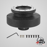 Steering wheel hub adapter mounting base for E36 MOMO, OMP and NRG wheels