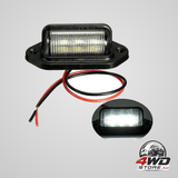 Licence plate light car accessory
