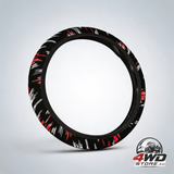 Car wheel cover accessory