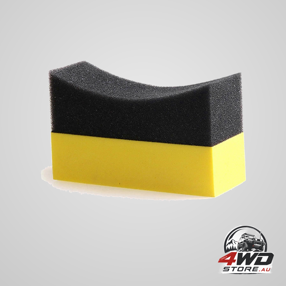 Tyre dressing applicator pad, car detailing foam sponge tool