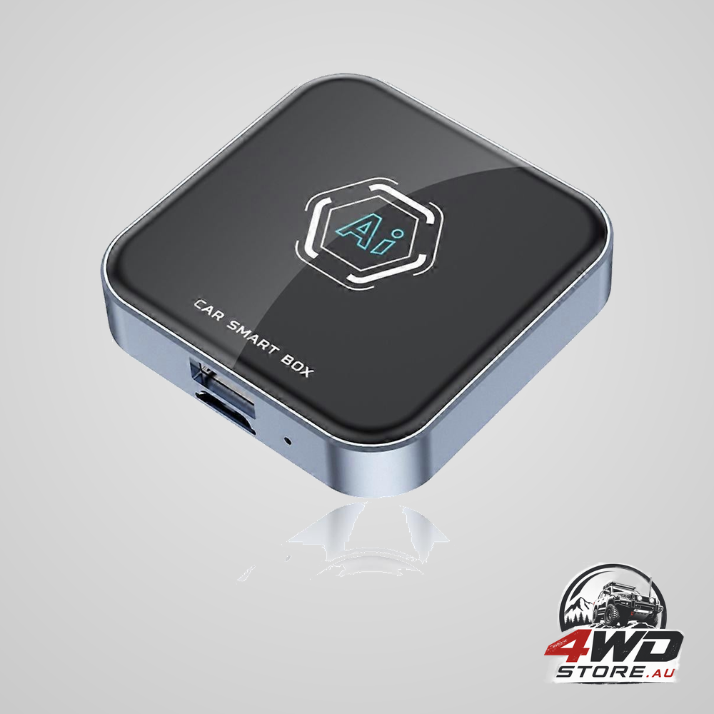 Smart car AI box Android 13.0 with 2+32GB, wired to wireless CarPlay adapter
