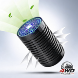 Car air purifier for smoke, mini quiet personal travel air cleaner