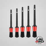 5 piece car detailing cleaning brush set for interior and exterior
