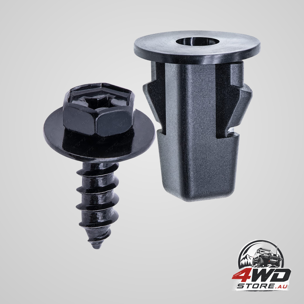 Rexka 15 set fender liner screw grommet kits 90189-06214 for Toyota Tacoma