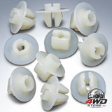 Rexka 10 piece bumper cowl grille grommet nuts 90189-05142 for Toyota and Lexus