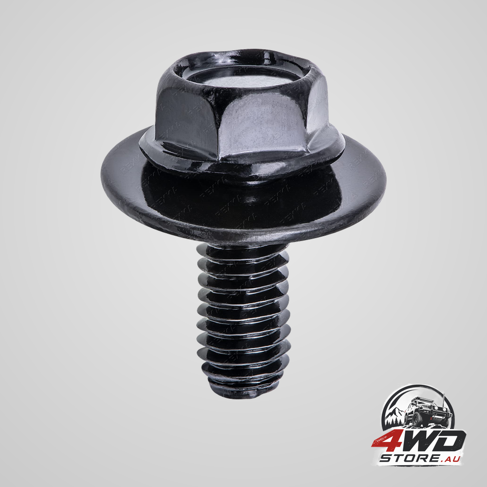 Rexka 30 piece M6-1.0 fender liner headlamp screws 9GG600616T for Mazda