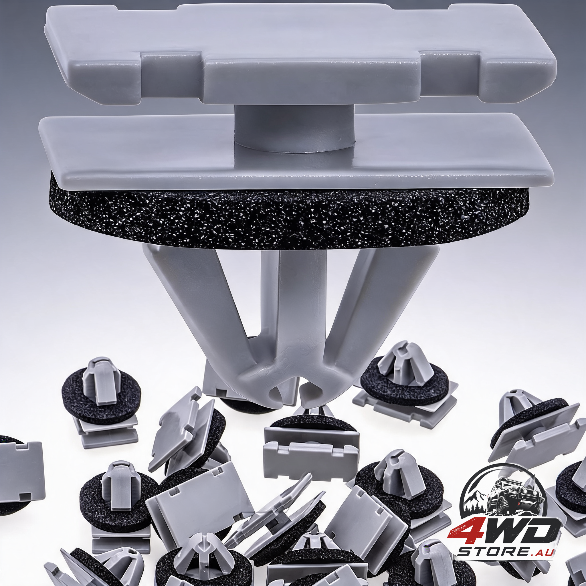 Rexka 20 piece rocker and wheel flare moulding clips 68172491AA for Jeep and GM