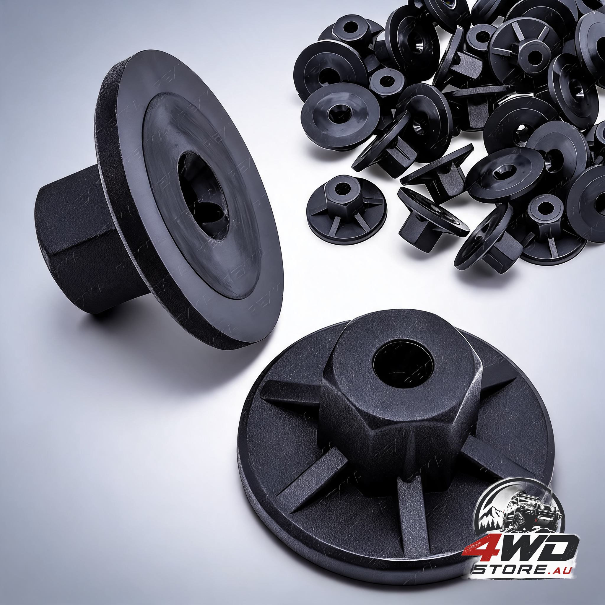 Rexka 30 piece fender liner splash shield nuts N90757901 for Audi and VW