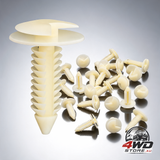 Rexka 50 piece door trim panel retainer clips GM 363137 for Chevrolet and GMC