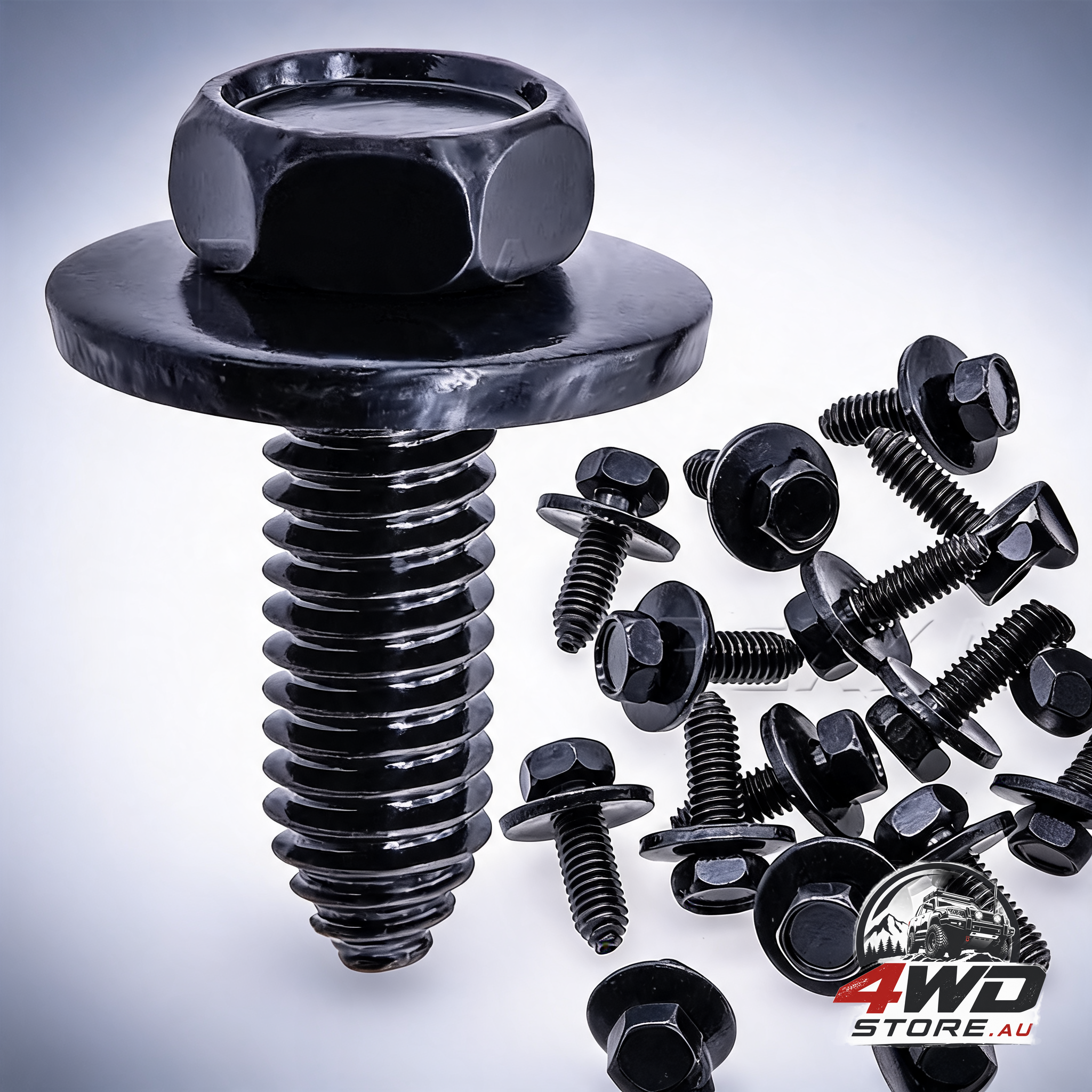 Rexka 15 piece hex head Sems body bolts 12337916 for GM Chevy and GMC trucks