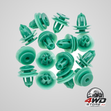Rexka 15 piece door panel and interior trim clips 91560-SZW-003 for Honda