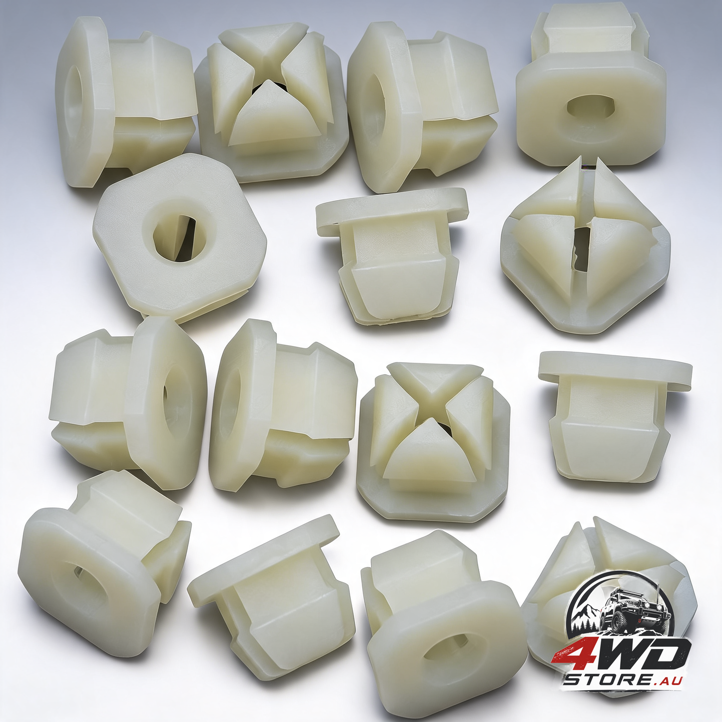 Rexka 15 piece park and turn light radiator grille retainer nuts GM 347347