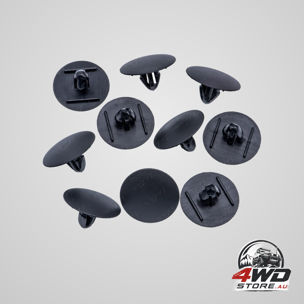 Rexka 10 piece hood insulation retainer clips 90467-09050 for Toyota and Lexus