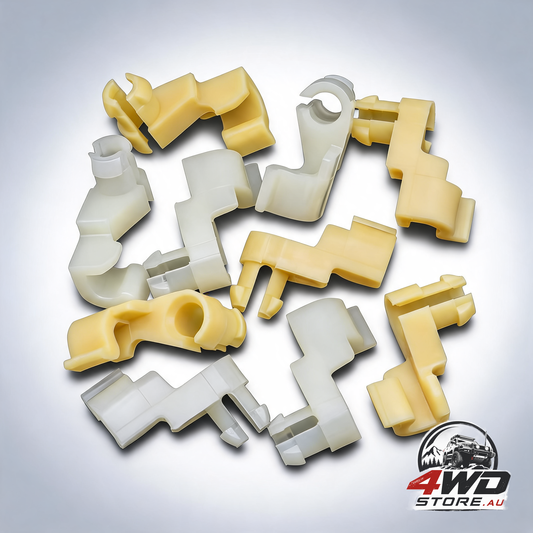 Rexka 5 set tailgate handle door lock rod clips 69293-12030 for Toyota