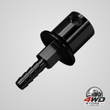 Biaungdo black fuel tank remote mount vent valve, 5/16 inch hose barb