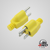 Biaungdo 2 pack neutral ground bonding plug for portable inverter generator, yellow