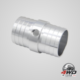 1-1/4 inch aluminium radiator hose barb adapter with 1/8 inch NPT port