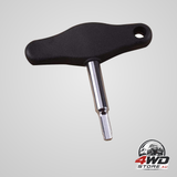 Plastic oil drain plug screw removal and installer wrench assembly tool OEM T10549