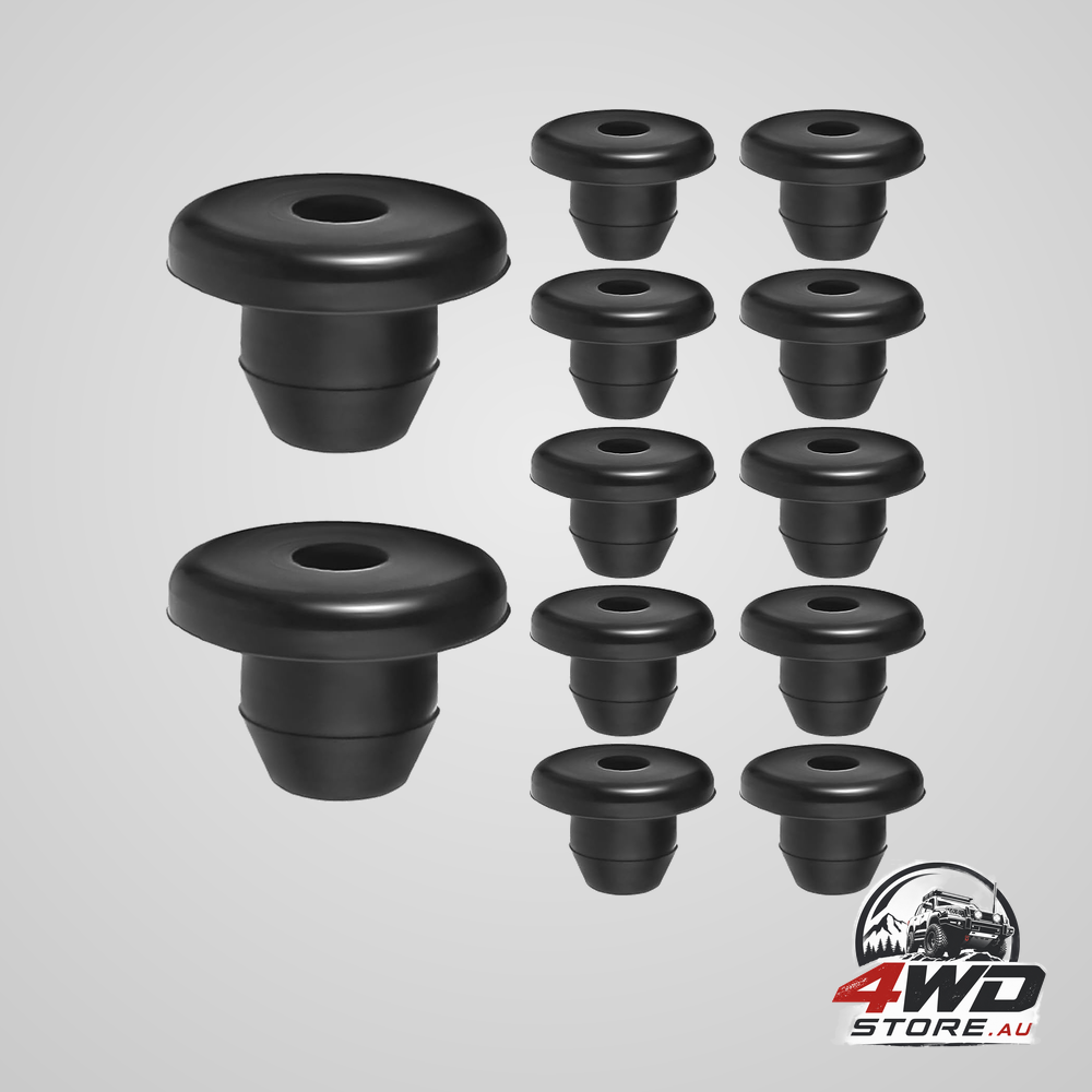12 pcs hydraulic jack oil plug for 5/16 inch hole, flat-head rubber filler bung