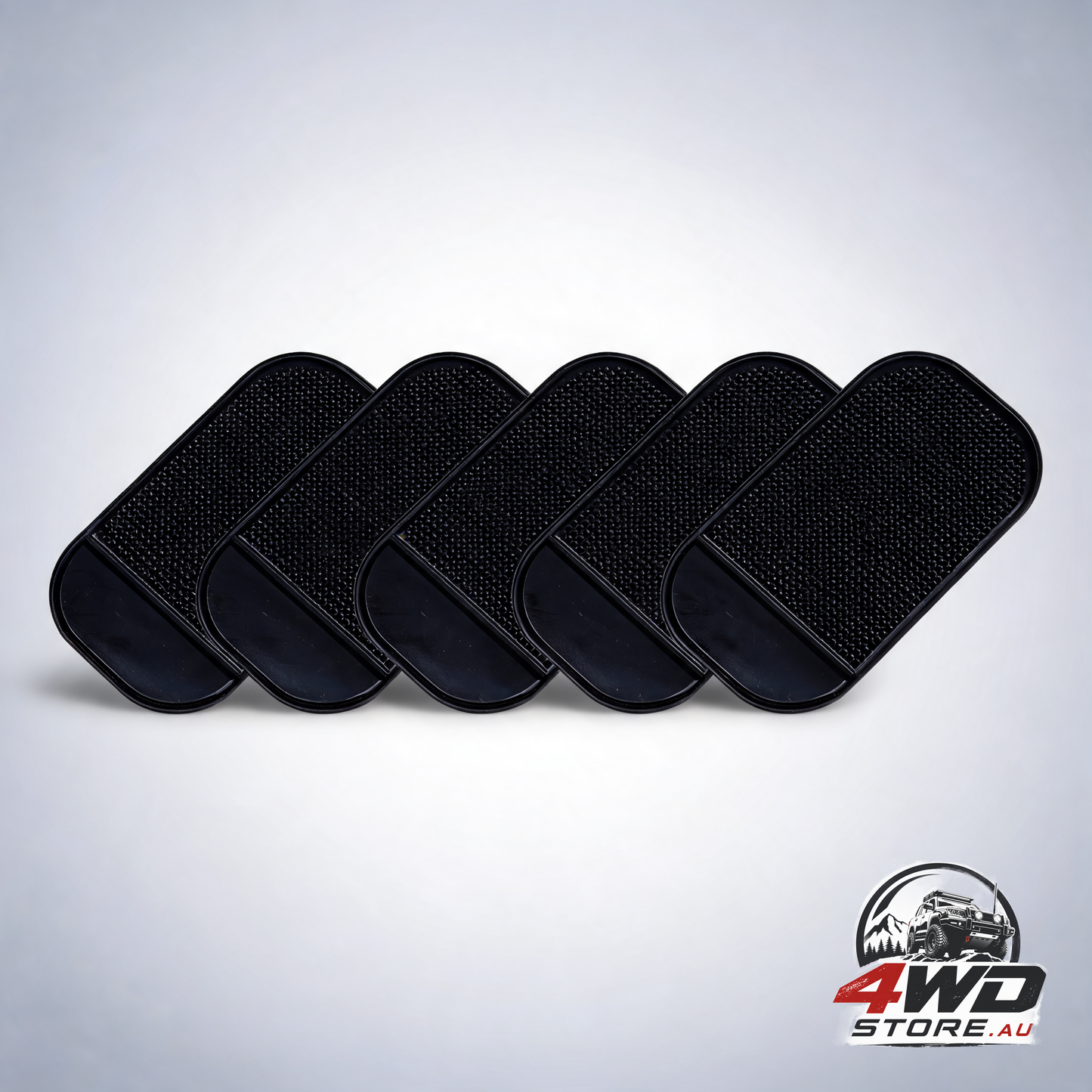 5 pcs car dashboard non-slip mat, sticky pads for phones, keys, sunglasses and GPS