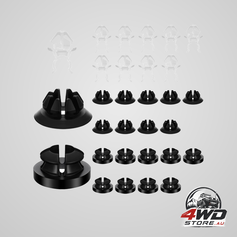 30 pcs hood prop rod holder clips compatible with 91503-SS0-003 for most cars