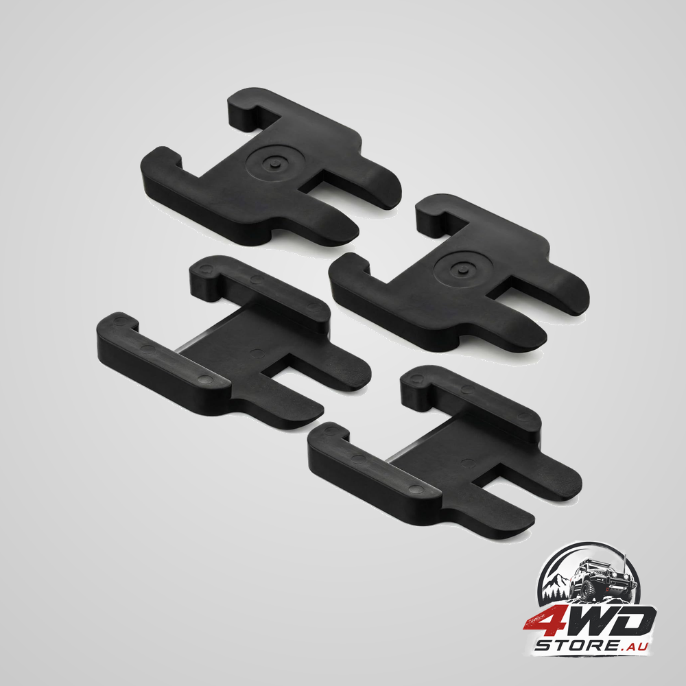 4 pcs sway bracket jackets for E2 weight distribution hitch, RV noise reduction, 2 x 0.5 inch