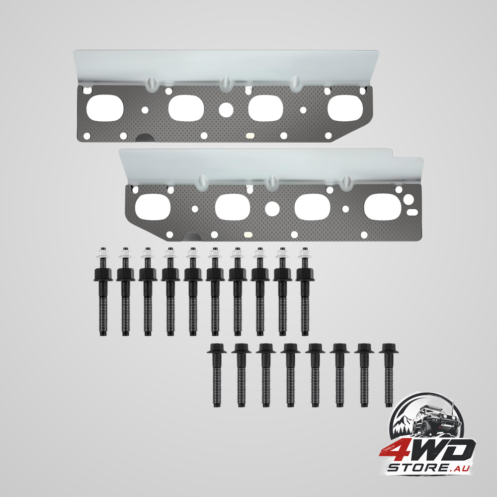 Exhaust manifold gasket set with bolts and studs for Ram 5.7L V8 2009-2020, left and right