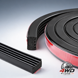 326A0004 ribbed bulkhead seal strip 3/5 x 65 inch, self-adhesive EPDM foam tonneau cover seal