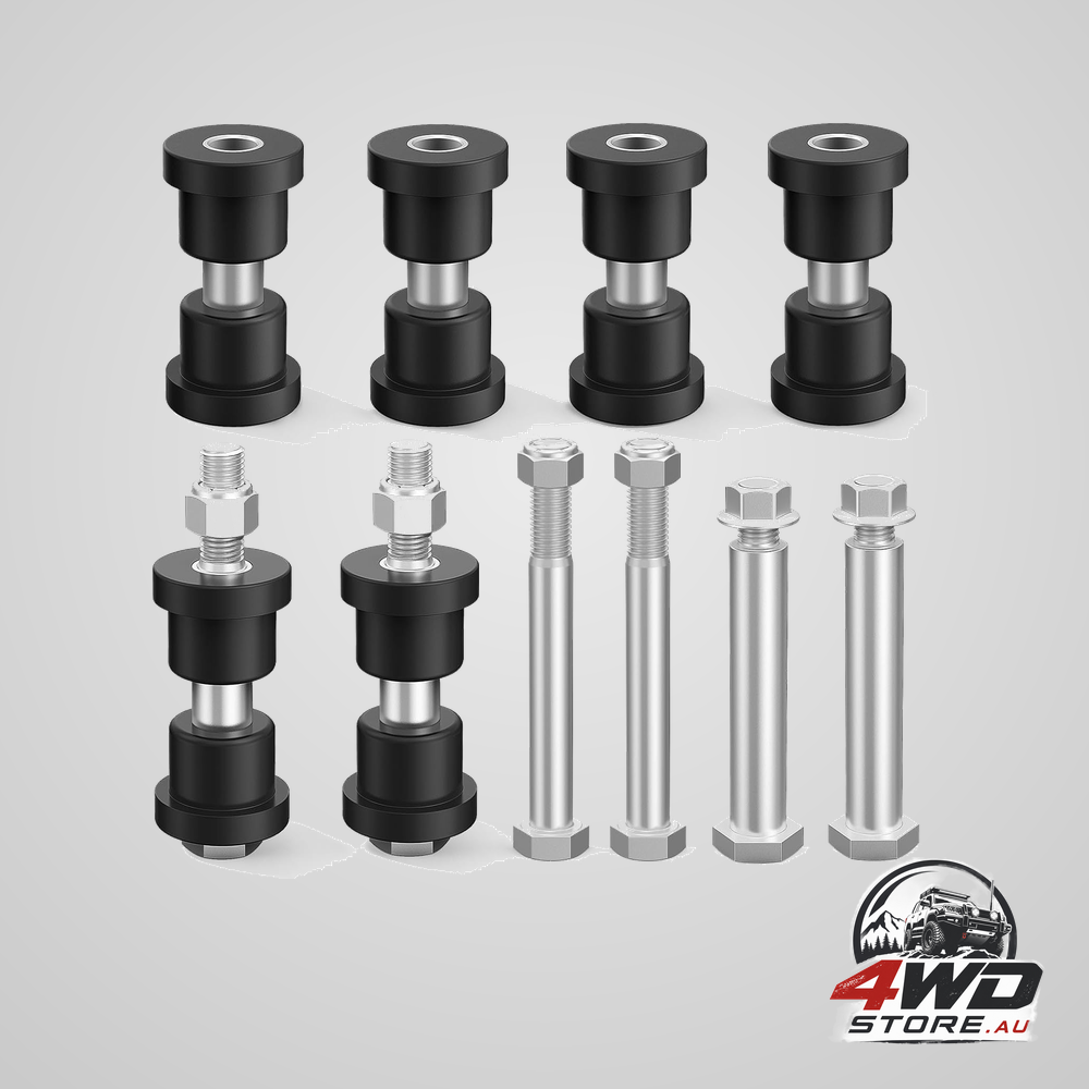 Golf cart rear leaf spring bushing kit for EZGO TXT 1994-up, sleeves with screws, OEM 1015583