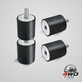4 pack rubber shock mount for Wacker Neuson plate compactor WP1540 VP1550, 5100016316