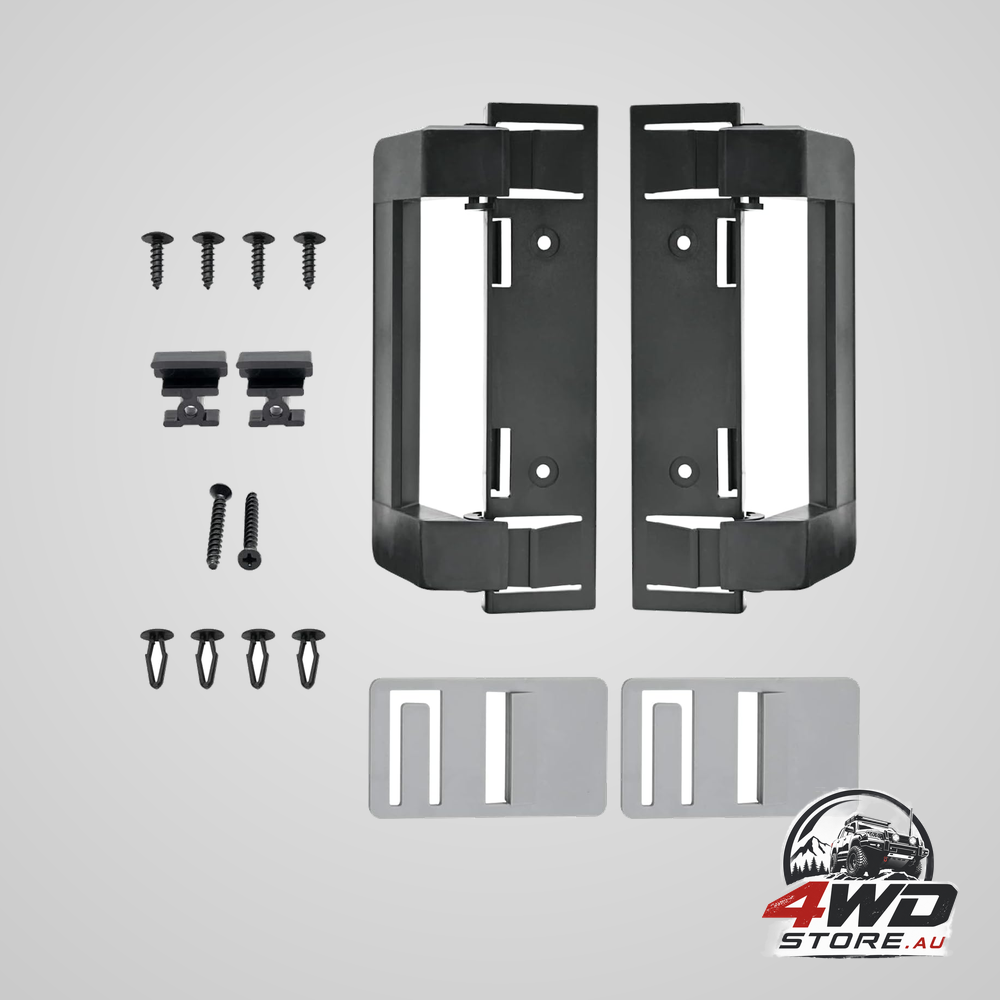 2 pack RV refrigerator door handle grip, black hardware for Dometic DM2672, DM2872, 3316882.900