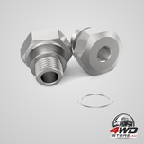 2 pcs oil pressure sensor adapter M16x1.5 to 1/8 NPT, LS swap fitting for LS series engines