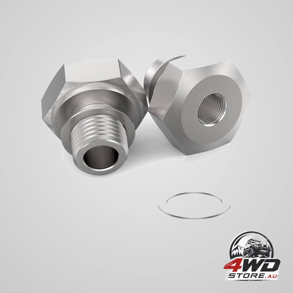 2 pcs oil pressure sensor adapter M16x1.5 to 1/8 NPT, LS swap fitting for LS series engines
