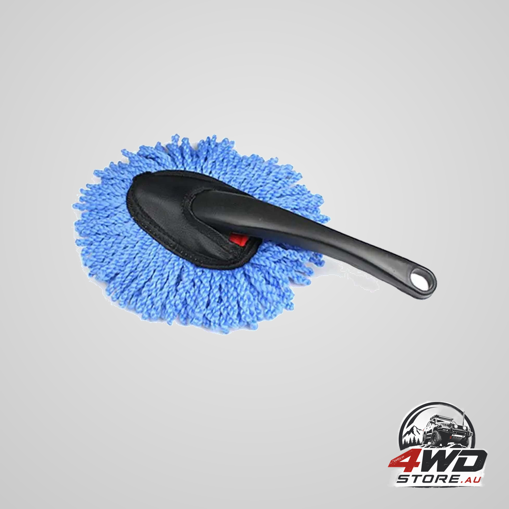 Car dash duster brush, super soft microfibre cleaning brush with anti-skid handle, 13.3 x 7.5 inch