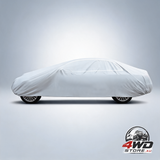 Universal fit car cover, lightweight all-weather water and scratch resistant for cars and SUVs