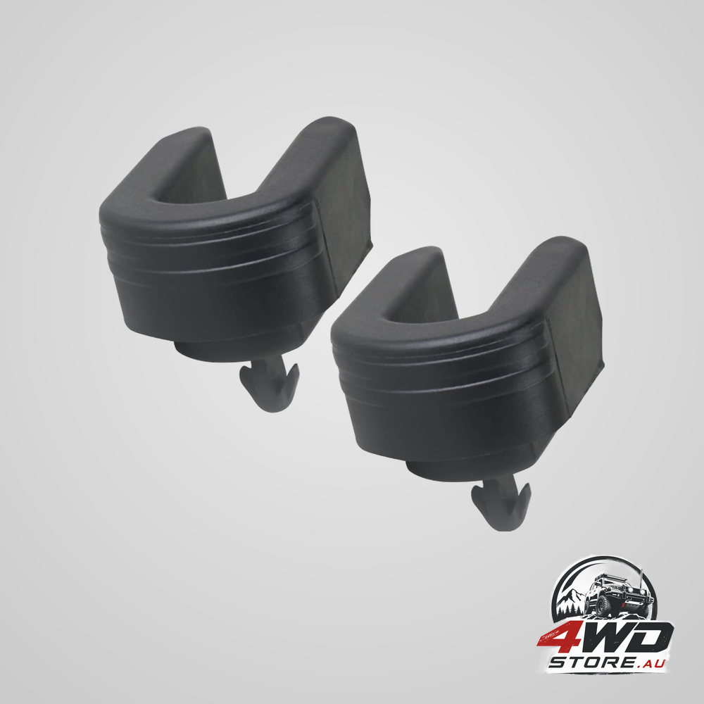 2 pcs tailgate bushing for 2014-2019 Chevy Silverado, GMC Sierra and Canyon, 22966936, black