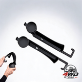 Multifunctional car gap filler organiser, dual slot seat gap guard set of 2, universal fit