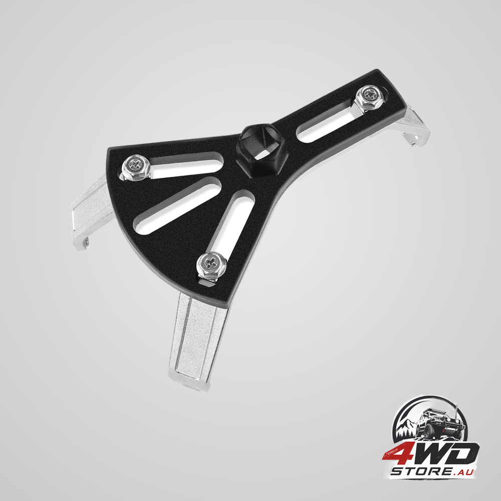 Car fuel pump removal tool, lock ring tool with 3 adjustable arms from 5.31 to 7.17 inch