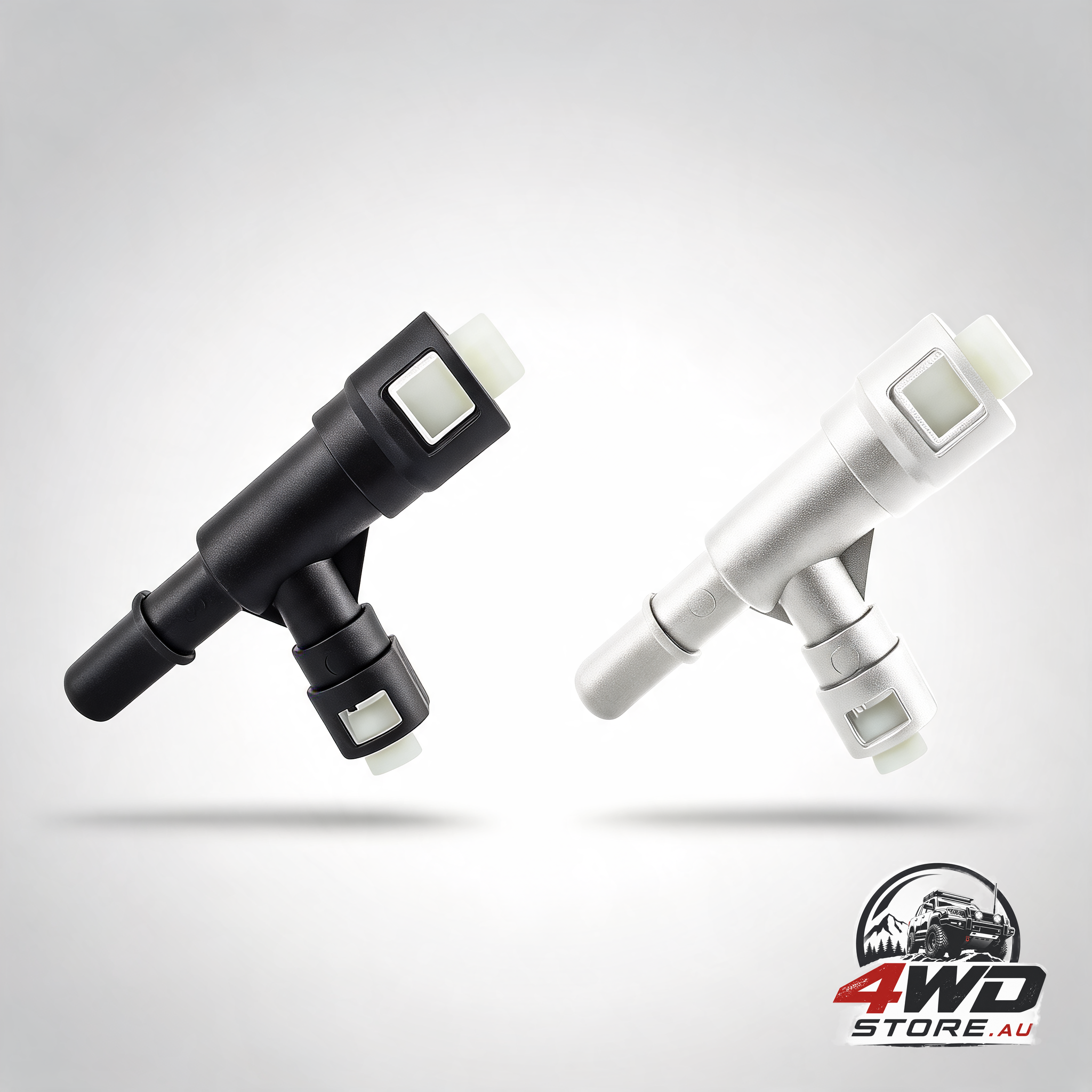 Car heater hose connector, T-coolant hose fitting for GMC, Chevrolet and Cadillac, 2 pack