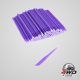 100 piece car touch up paint brushes, single-use micro brushes for detail paint chip repair