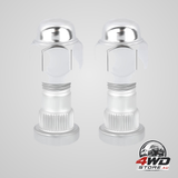 Wheel studs and lug nuts set, M12 x 1.25 for Subaru Outback, Legacy and Forester, 2 sets