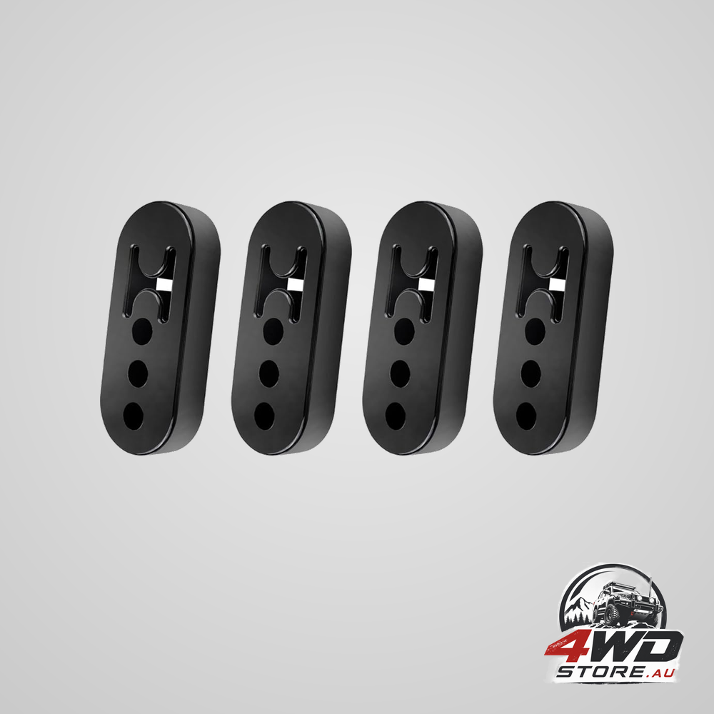 12mm hole 4.25 inch EPDM exhaust hanger, adjustable muffler shock absorber, 4 pack