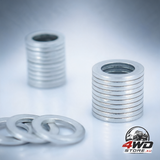 20 piece M16 oil drain plug gaskets, aluminium crush washer seal rings, 16 x 22 x 2mm
