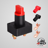 Battery disconnect switch, DC 12-48V 100A power isolator cut off master switch for vehicles