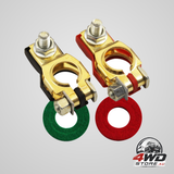 Battery terminals set with M8 nut for Nissan Altima, Murano, Pathfinder and Rogue, 1 pair